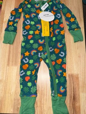 Little Sleepies Lucky Zippy NWT 6-12M